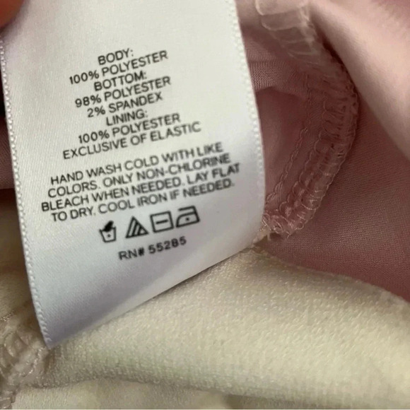 NWT Express Statement Bow Color Block Straight Leg  Jumpsuit - Picture 12 of 15